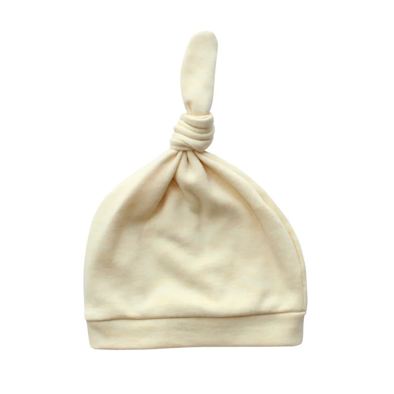 3 Pcs Organic Cotton Newborn Baby Hat Soft Comfortable Baby Sleeping Hat Newborn Boys Girls Tire Hat Spring Autumn Infant Beanie (5)