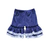 Little Girls Knit Cotton Shorts Toddler Baby Cotton Jean Shorts Summer Ruffle Shorts