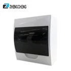 LWDS-10 ZCEBOX 10 Way Surface Mounted Electrical Power Distribution Box Panel with transparent door electrical
