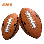 American football cheap price custom printed rugby embossed size F9 Ball