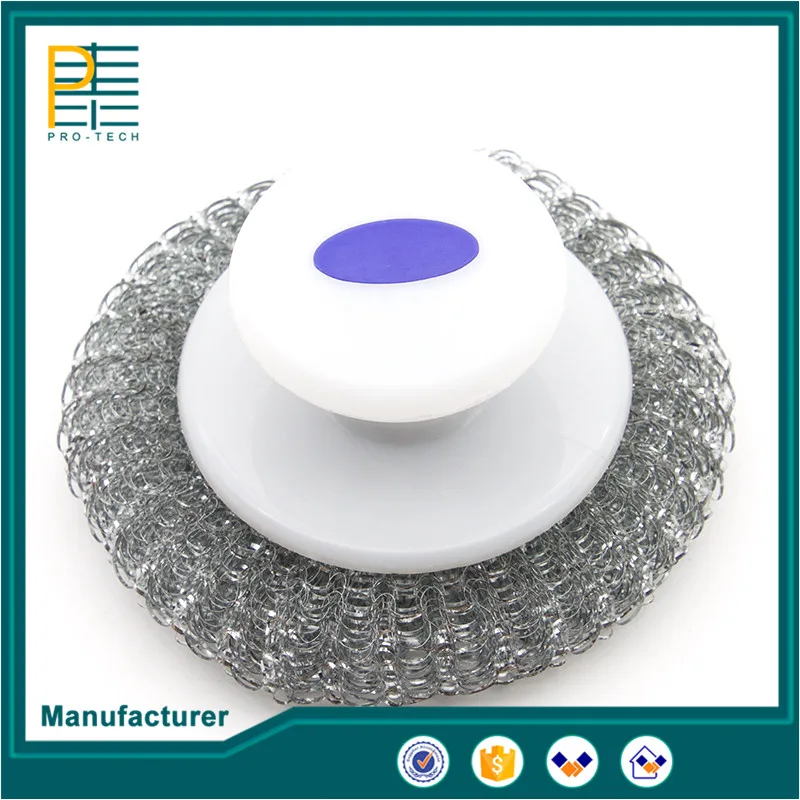 Hot selling kitchen cleaning metal scourer with great price