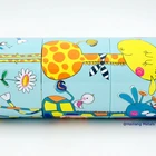 custom design round 3 layers rotating money tin can metal box for coin