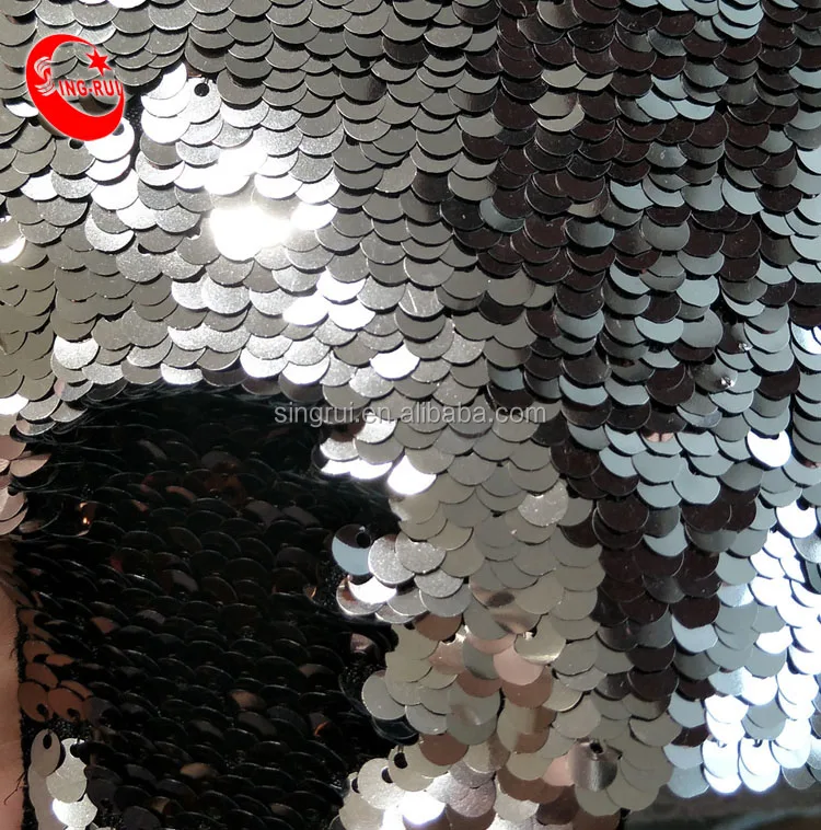 Wholesale Shiny Reversible Sequin Fabric