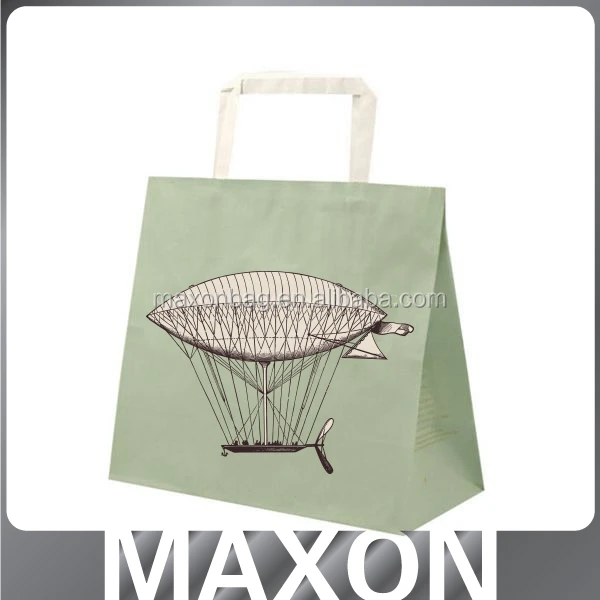 luxury paper bag with handle for gift / shopping