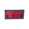 Hidly 10x19 Inches Animated Massage LED Open Sign for Massage Shop Windows, AU/UK/US/EU Plug Available