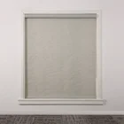 Good quality blackout flocked shade roll blind hotel curtain blinds windows