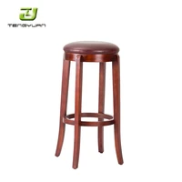 China Wholesale High Quality Rubber Wood Bar Stool for Sale
