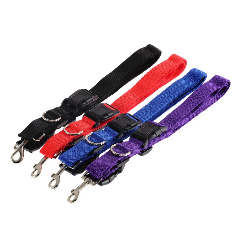 2016 Hot Pet Dog Nylon Adjustable Training Lead Dog Leash Dog Strap Rope Traction Dog Harness Collar Leash