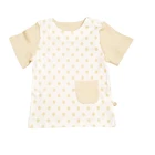 Small Order Quantity Trend Brand Autumn Short Sleeve 100% Organic Cotton Child Clothes