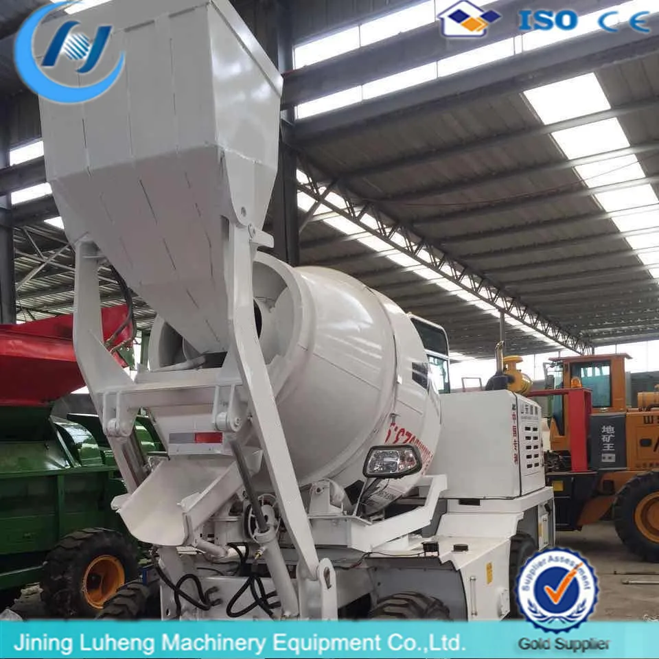 China New 4cbm Ready Mix Cement Trucks Concrete Mixer Truck Hydraulic