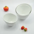 Wholesale cheap white ceramic bulk soup sauce bowls