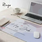 Oversized computer mousepad large clear patterns printed mouse pad