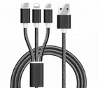 3 in1 multiple cable for Pin 5 for Pin 8 for Micro for Type-c