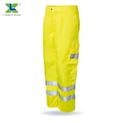 LX812 Plus Size Swallow Tail Long Sleeve Cotton Fabric Reflective Safety Work Pants