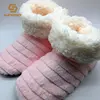 A564 Women House Slipper Boots Shoes Soft Fleece Plush Home Slipper Warm Indoor Fleece Boots