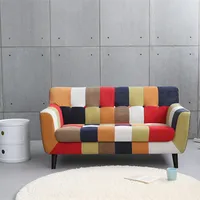 Couch leisure fabric furniture living room sofa set