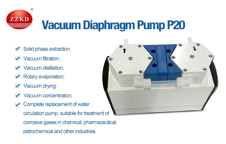 Laboratory Chemical Vacuum Diaphragm Membrane Vacuum Pump