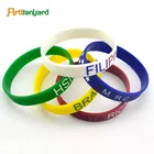Sport Bangle Bracelet 2019 Cheap Custom Thin Debossed Silicone Bracelet Women
