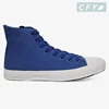 Wholesale Top Quality Classic Casual Men Shoes in Blue Canvas Upper