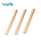 Hot sale high quality empty plastic aluminum twist cosmetic pen for lipstick raincoat