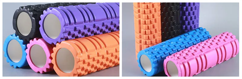 Medicine foam roller 12"4" with grid for deep tissue massage and muscle therapy eva yoga roller fitness equipment