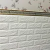 3D Brick Wall Panel PVC / PE/ EVA Foam Wallpaper Children Room Decorative Wallpaper