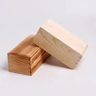 Pan cheap pine wholesale customized logo packaging wooden gift box