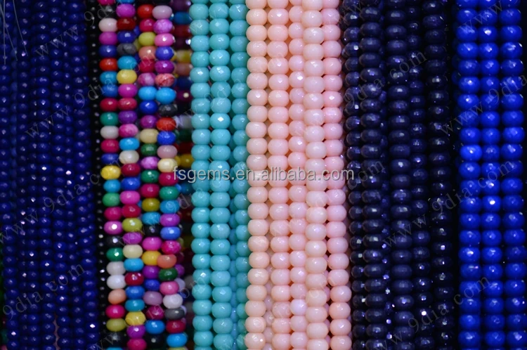 Hot Sale Wholesale Dyed Jade Stone Beads Jade Bead