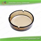 High Wall Clear Glass Ciragette Ashtray Glass Manufacturer