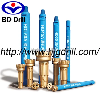 HJG High Air Pressure Dwon the Hole Drilling hammer with foot valve with COP MISSION DHD QL SD bit s