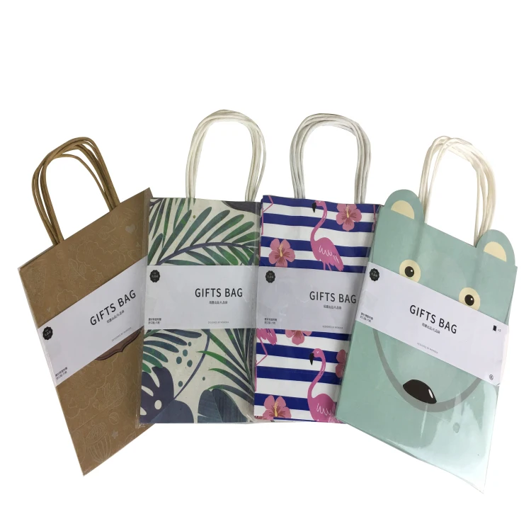 reliable and cheap gift brown craft paper bag