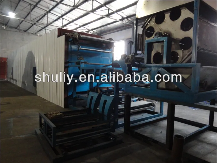 6layers drying line with machine