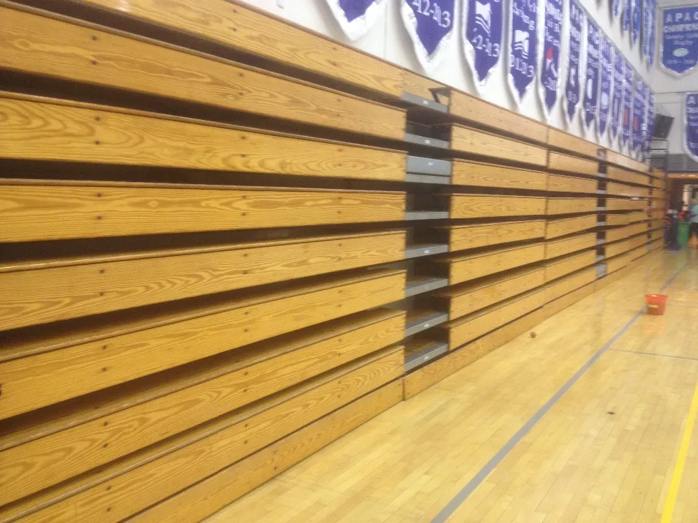Retractable Automatic Bleacher Gym Telescopic Bleacher Seating Buy