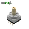 Rotary dip switch 10*10size , height 6.5mm, 3*3 terminal with fast delivery time good quality