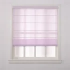 Home decoration cheap pink roman shades chinese blinds sunscreen print