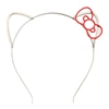 Hot sale New design Hello Kitty Metal Cat Ear Bow Headband BD471