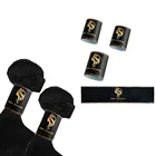 Custom Adhesive Bundle Hair Extension Product Wrap Label And Packaging