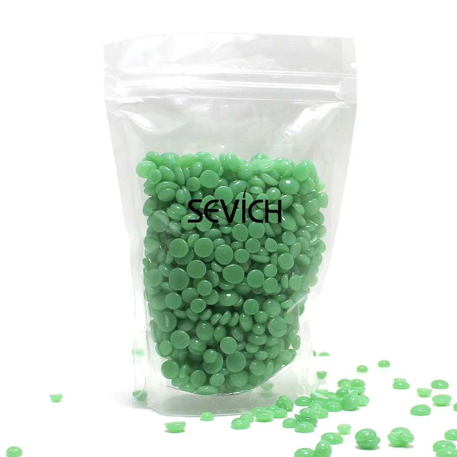 Organic Wax For Female Facial Hair Depilatory Round Green Removal