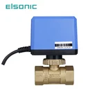 220v energy-saving fan coil unit electric hvac pvc electric actuator ball valve