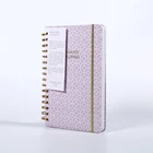 Custom bulk stylish book spiral notebooks printing