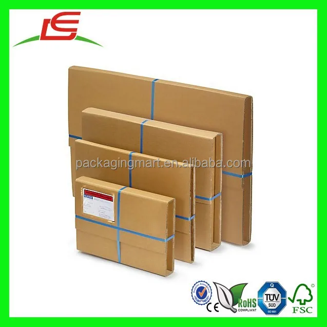 n959 flat cardboard boxes, extra-large flat folding gift box