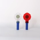 led beacon warning lights strobe solar powered traffic warning lights