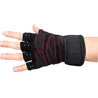 free sample gym fitness weight lifting workout riding cycling bike sport wrist Support hand gloves