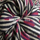 Metallic Mesh Flower Printed Crushed Lurex Jersey Fabric For South Africa
