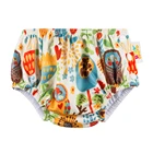 Cute Mix Prints Baby Swimming Diapers OEM Private Branding Making extra large size Baby Swimming Pants Diaper