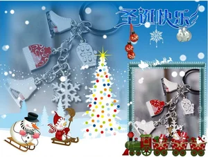 custom key chain christmas gift key finder for christmas pendant
