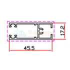 6061 industrial extruded anodized aluminum al extrusion profile