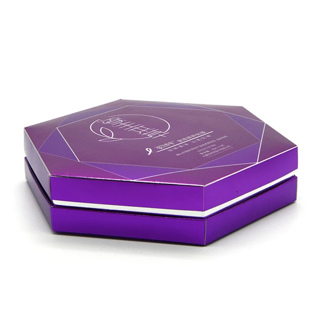 customize hexagon gift box with hat box for gift or craft