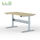 Office Sit Stand Lifting Leg Anti-Fatigue Motorized Electric Height Adjustable Table Frame