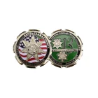 High quality american eagle silver custom challenge coin metal